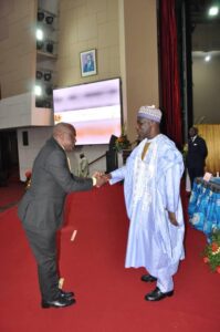 La MEAO présente à la cérémonie de vœux au Ministre du MINEPAT